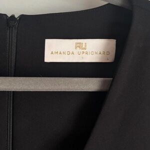 Amanda Uprichard Black Fresno Dress